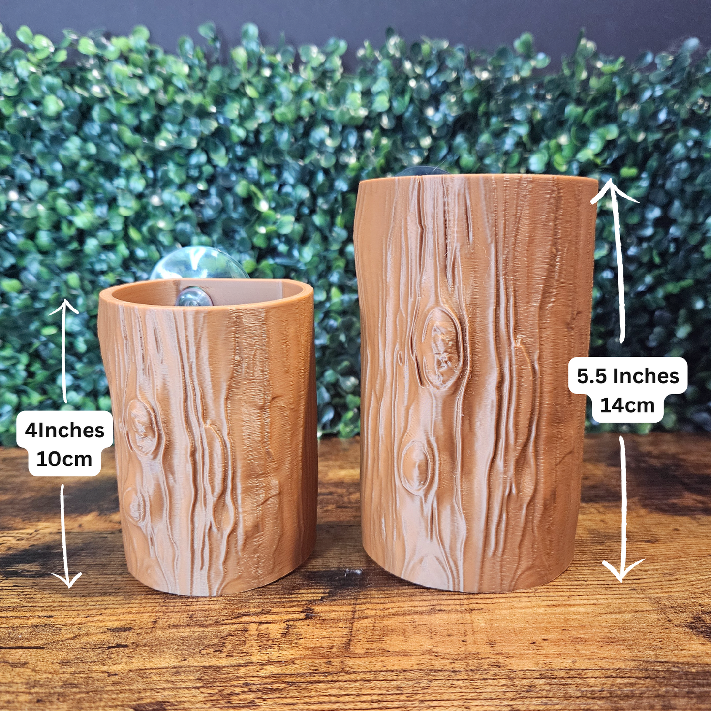 Wood Log Reptile Hide