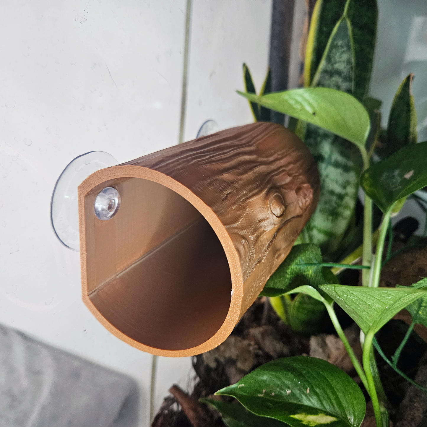 Wood Log Reptile Hide