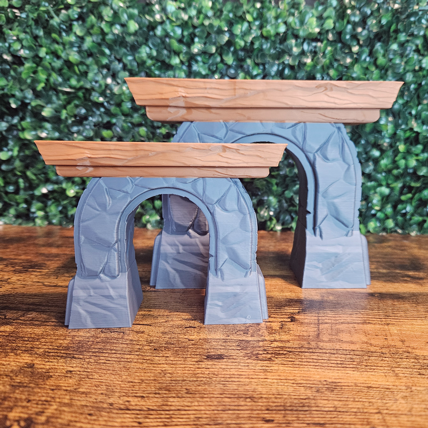 Ancient Stone Gate Terrarium Decor