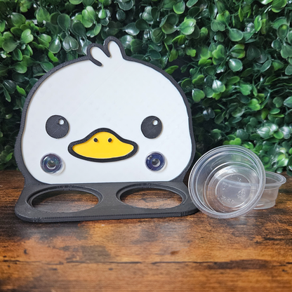 Cute Duck Feeding Ledge