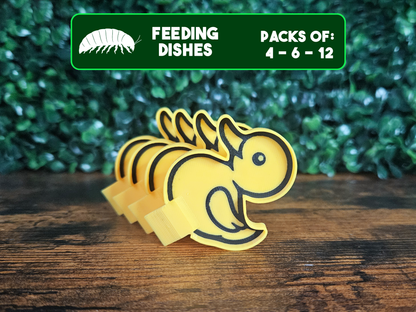 Plat d'alimentation Canard Jaune pour isopodes